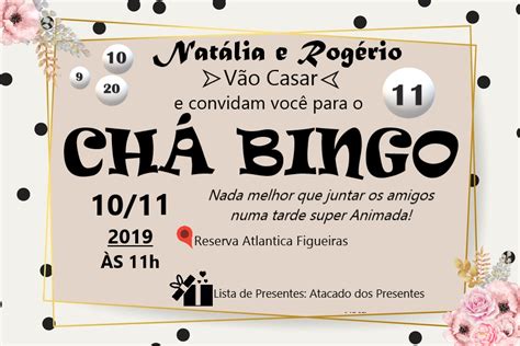 bingo convite